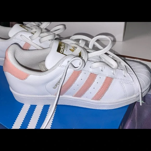 adidas Shoes Nwt Adidas Superstar Foundation J Sneakers Poshmark